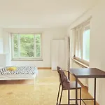 Center With Balcony & Garden View Rigi - Self Checkin Lägenhet Zürich