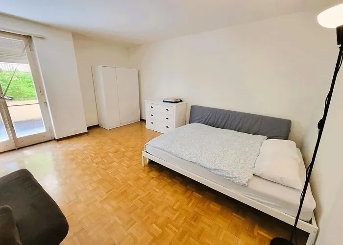 Appartement Center With Balcony & Garden View Rigi - Self Checkin