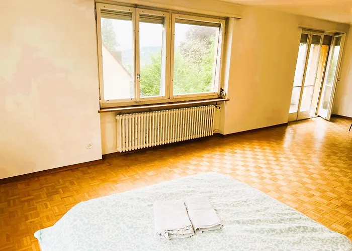 شقة Center With Balcony & Garden View Rigi - Self Checkin *